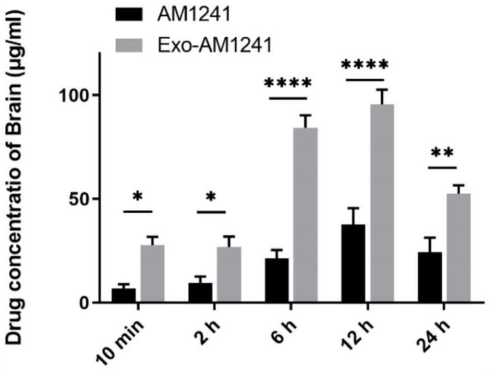 Mesenchymal stem cell exosome-AM1241 complex and application of mesenchymal stem cell exosome-AM1241 complex in treatment of Alzheimer's disease