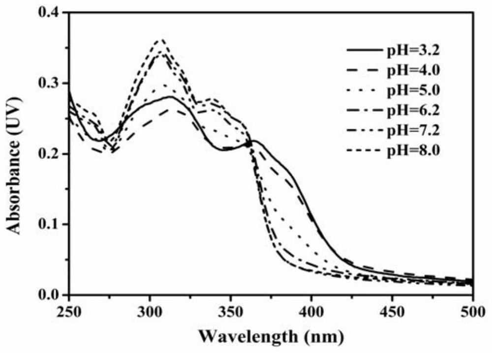A two-photon pH ratiometric fluorescent probe for monitoring cell autophagy and its preparation method and application