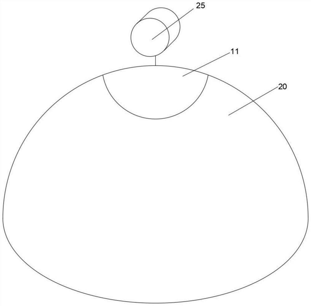 Ventilation device for pond fish culture