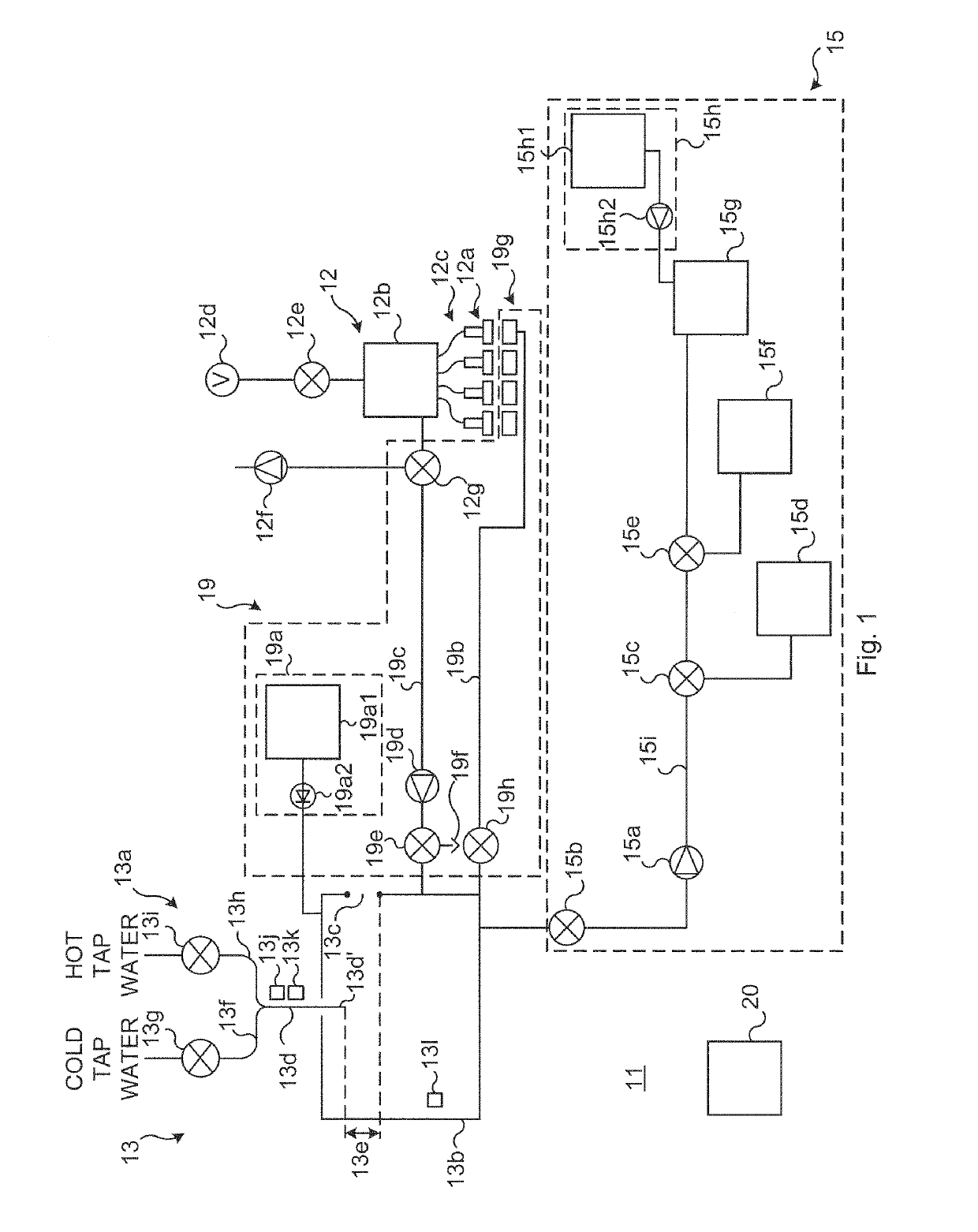 Cleaning system and method for an automatic milking system