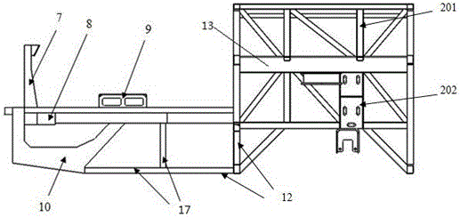 Vehicle frame and vehicle comprising same