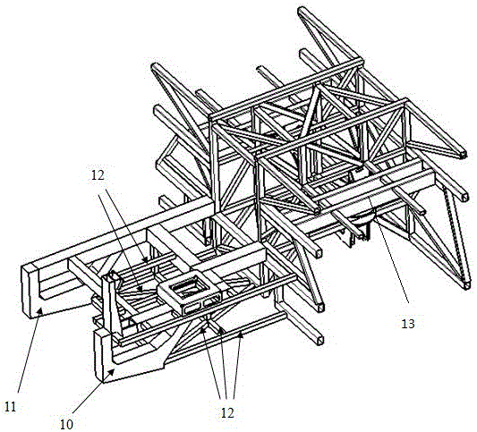 Vehicle frame and vehicle comprising same