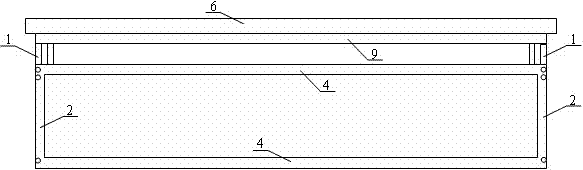 One-time-cutting large material measuring device