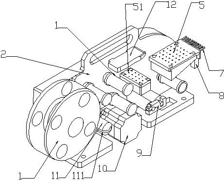 Label peeling device and labeling machine comprising same