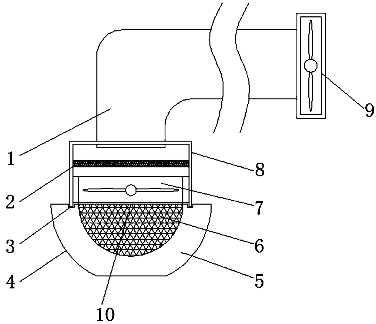 Architectural ornament air purification device