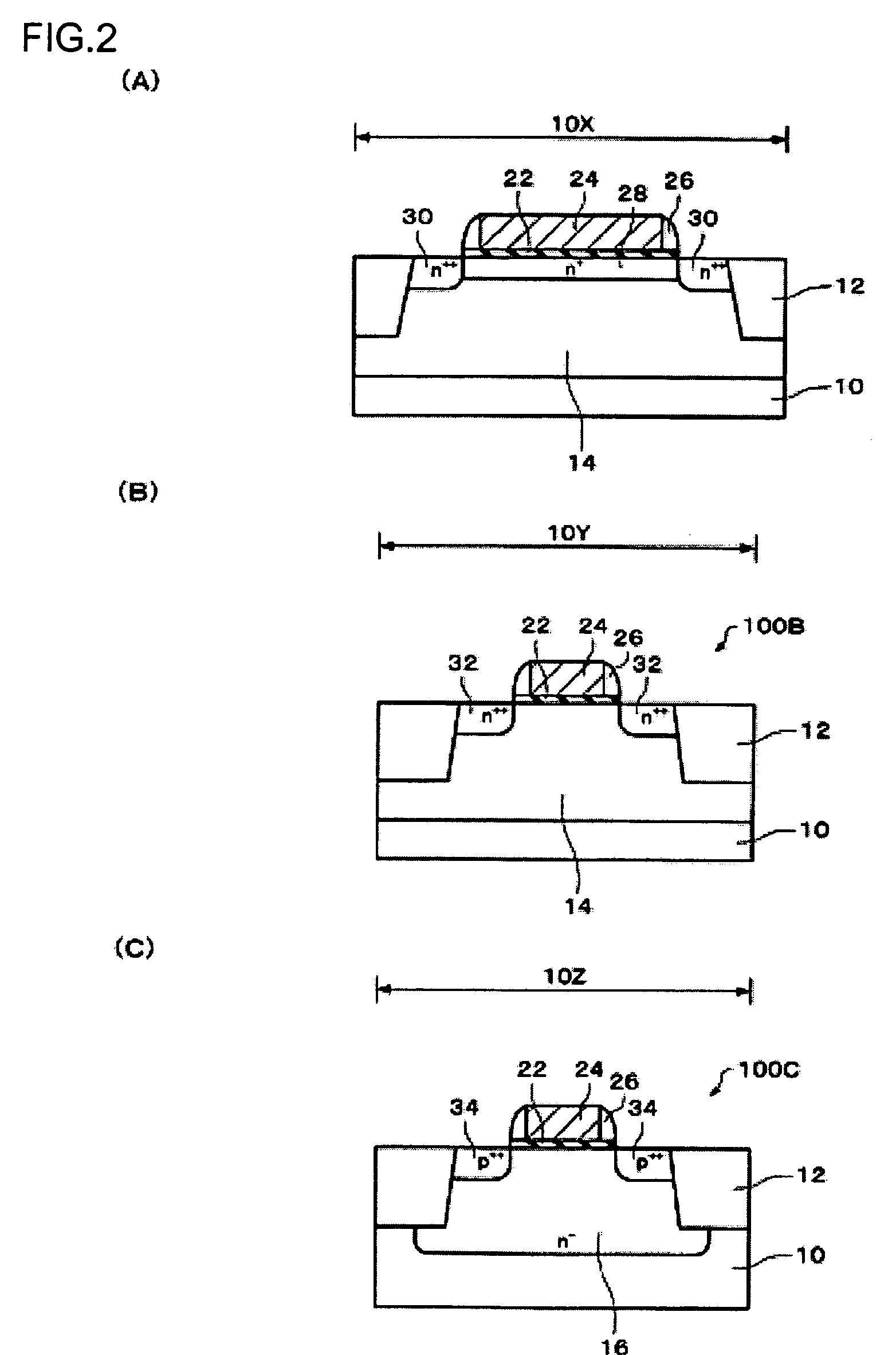 Semiconductor device having nonvolatile memory device with improved charge holding property