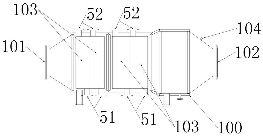 Critical air treatment device for preparing electronic product corrosive liquid