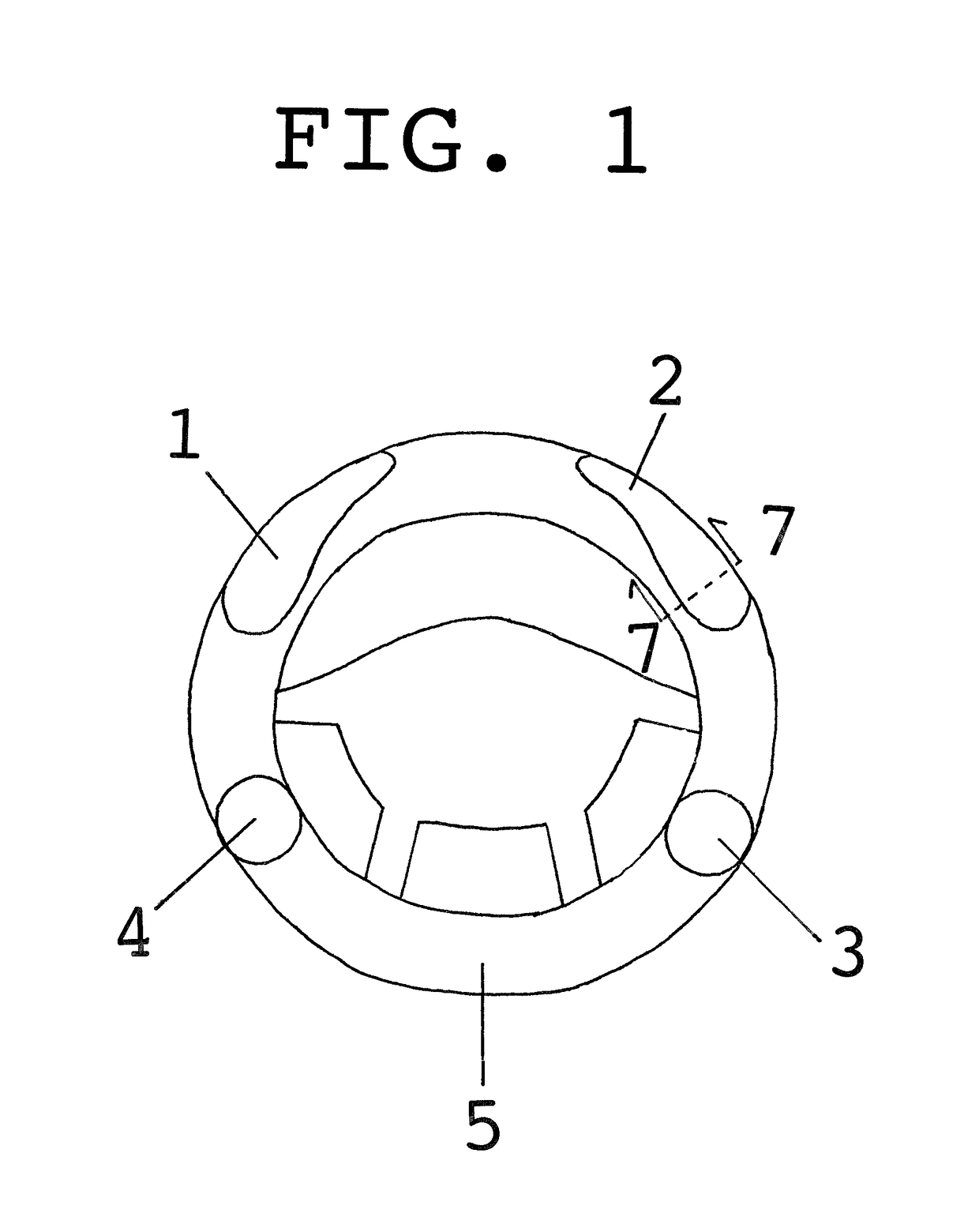 Steering wheel cover with inflatable hand-holds