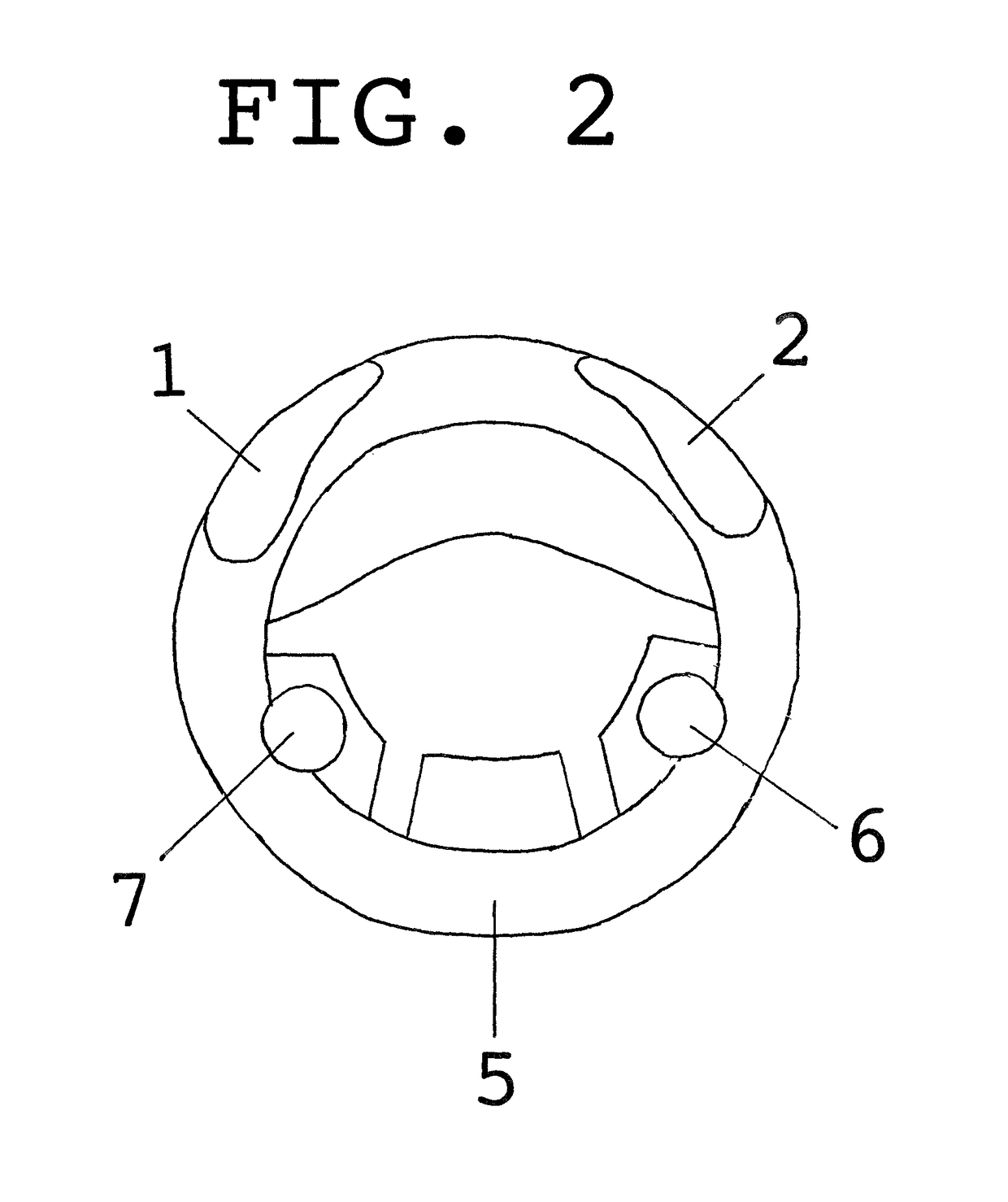 Steering wheel cover with inflatable hand-holds