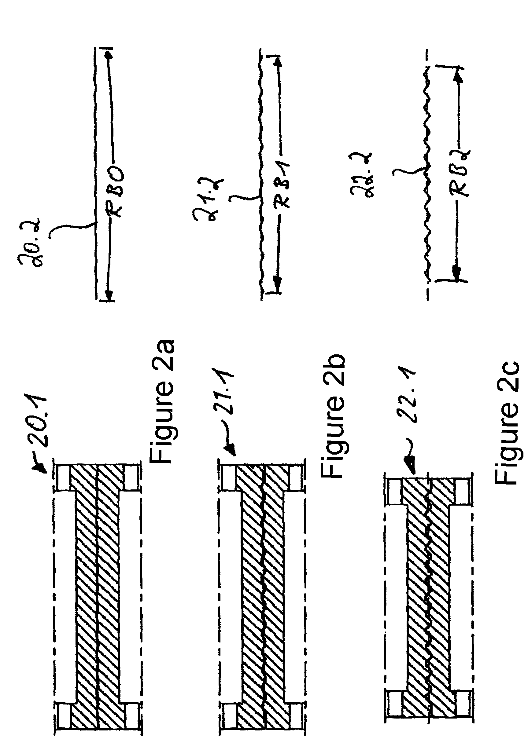 Process for producing a turbulence apparatus