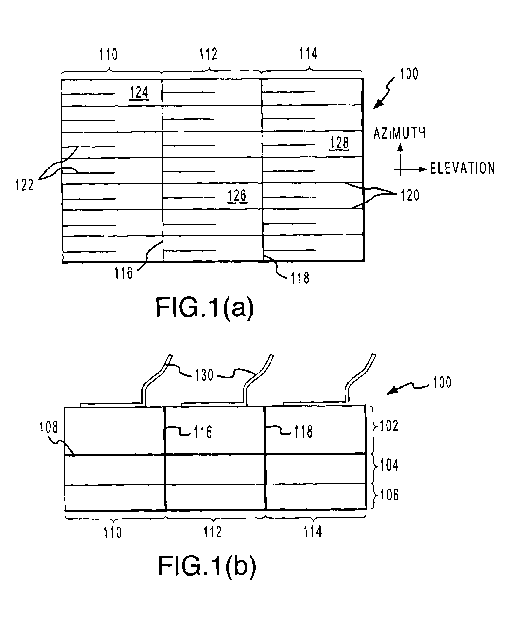 Multidimensional array and fabrication thereof