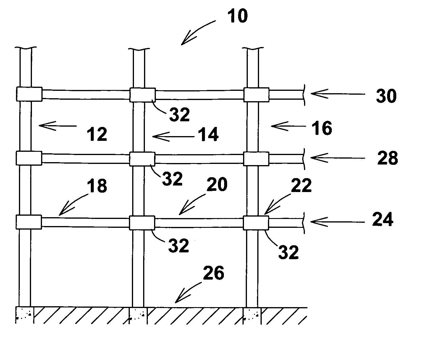 Steel-frame building and method of making