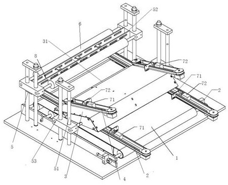 Foam material compounding device and compounding process thereof