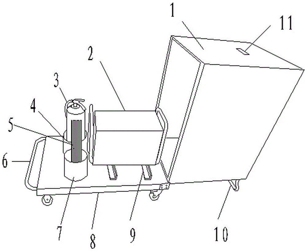 Comprehensive electric welding operating vehicle