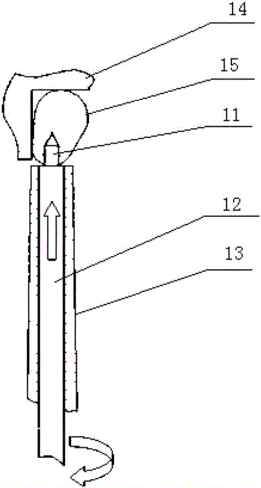 Method and device for fixing salt core for piston casting