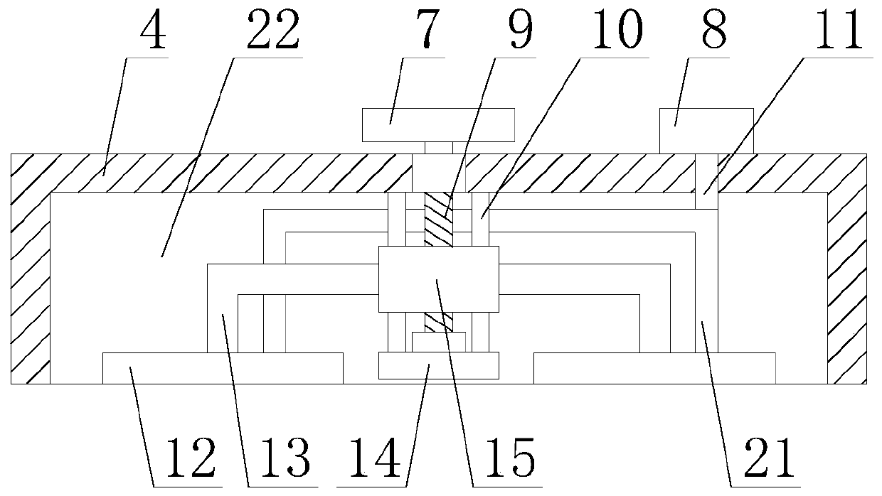 Stable type chip detection system capable of facilitating chip pickup