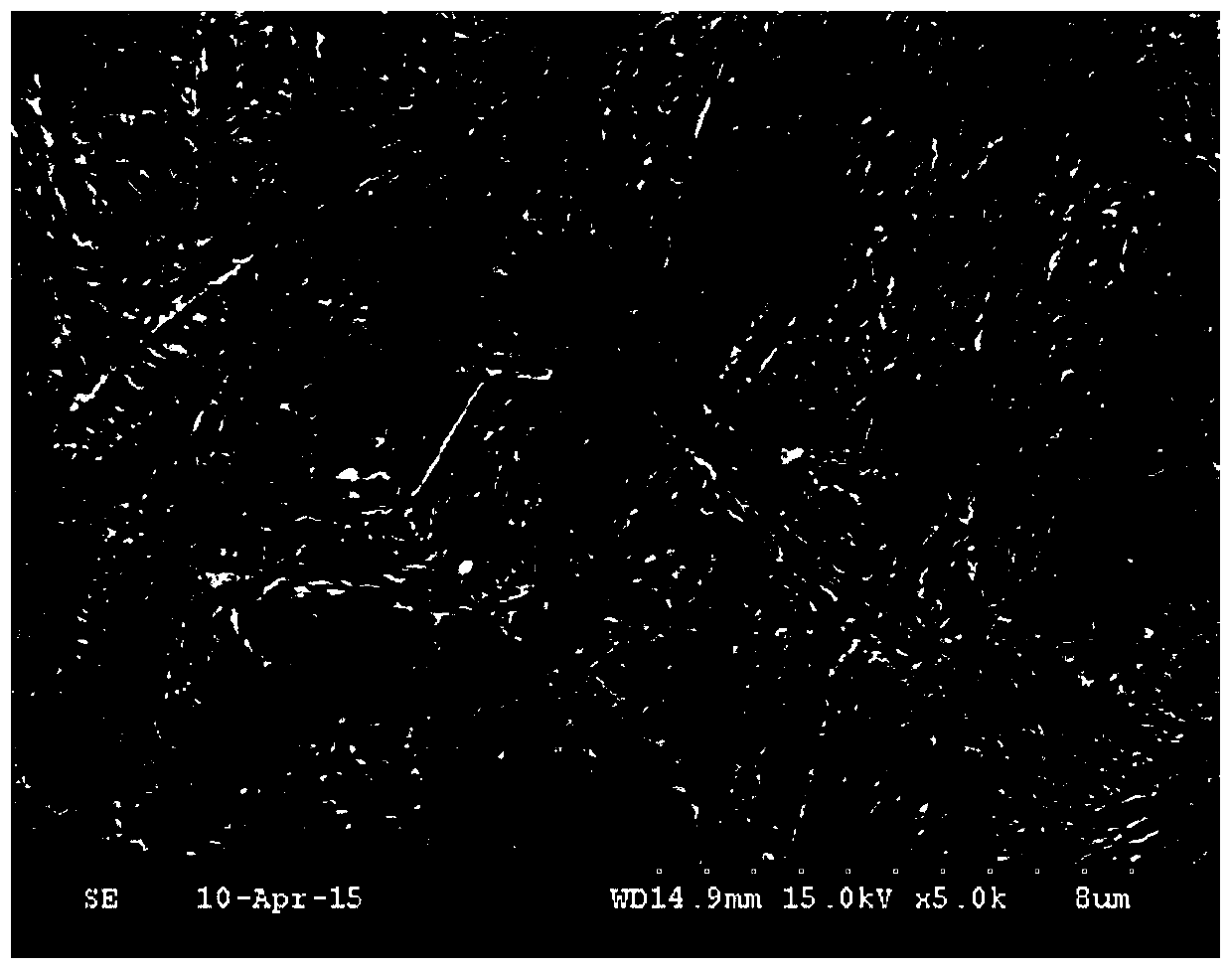 Economical tool steel with good fatigue life and production method thereof