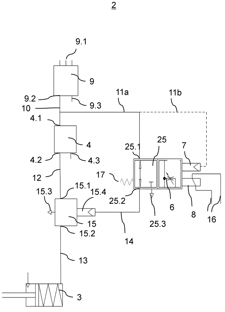 Electric parking brake for a vehicle