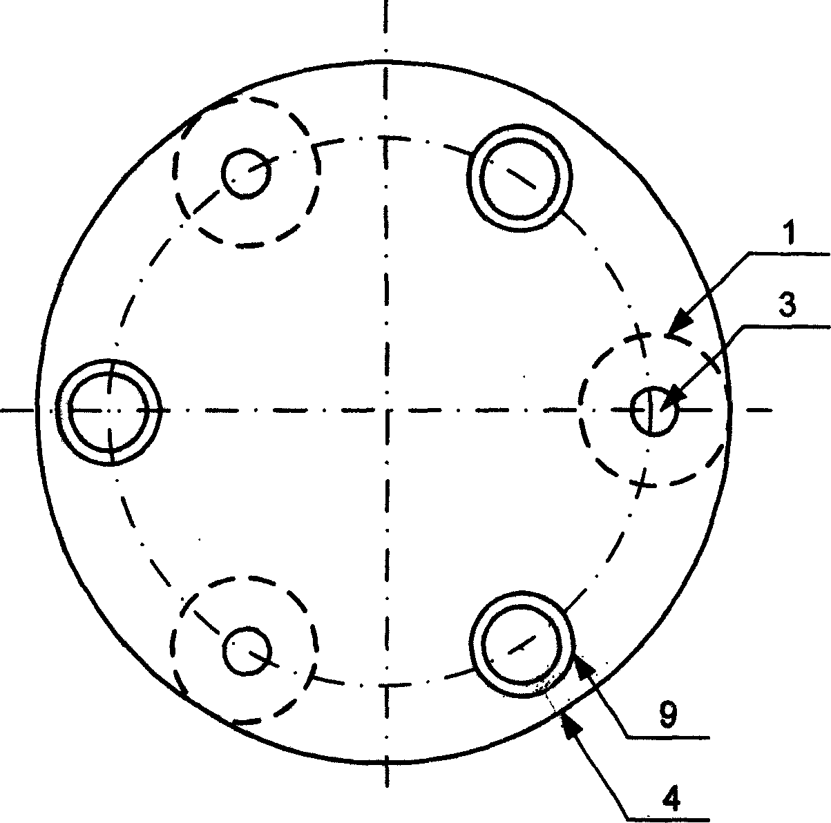 Ship side sonar array mounting platform with shock-proof and moise reducing function