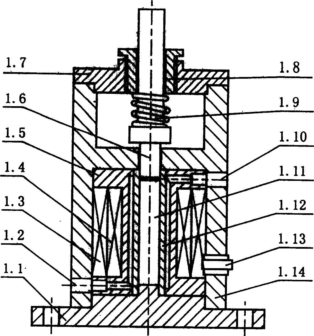 Ship side sonar array mounting platform with shock-proof and moise reducing function