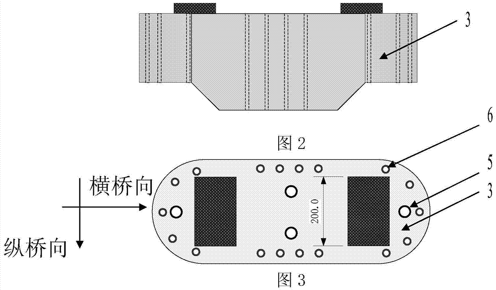 Transverse shear resisting section type self-resetting pier and construction method thereof