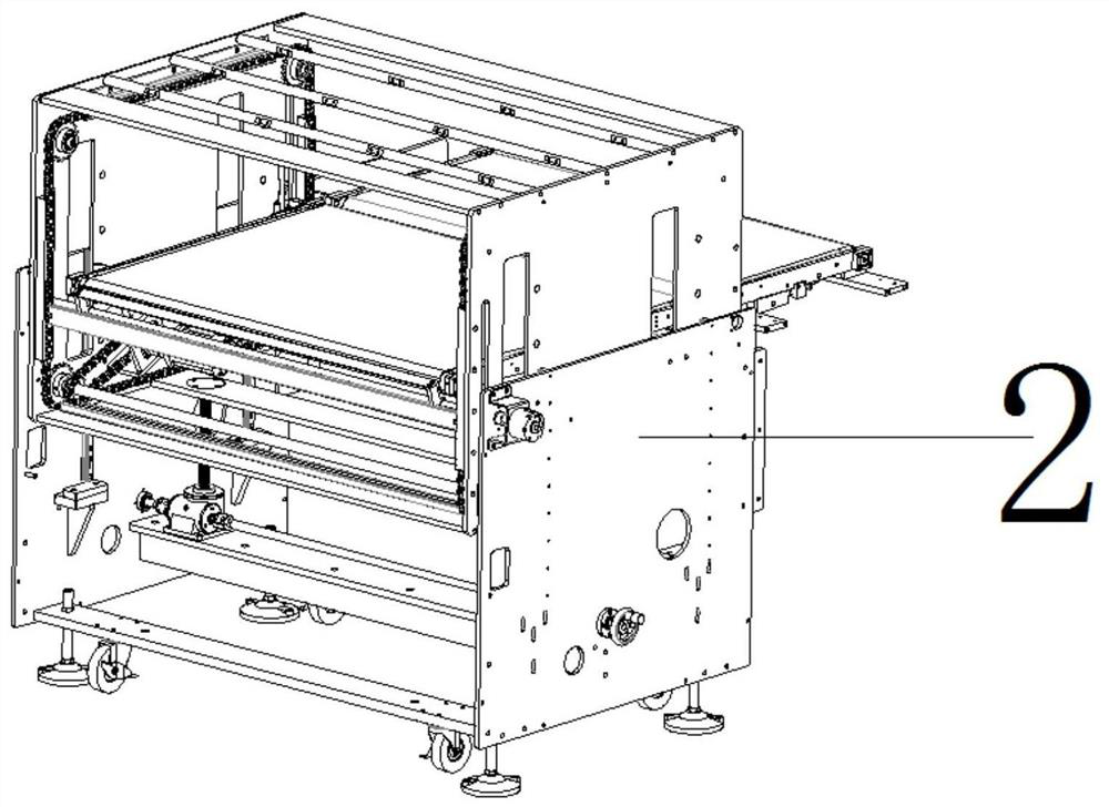 Fully-automatic kraft paper packing machine