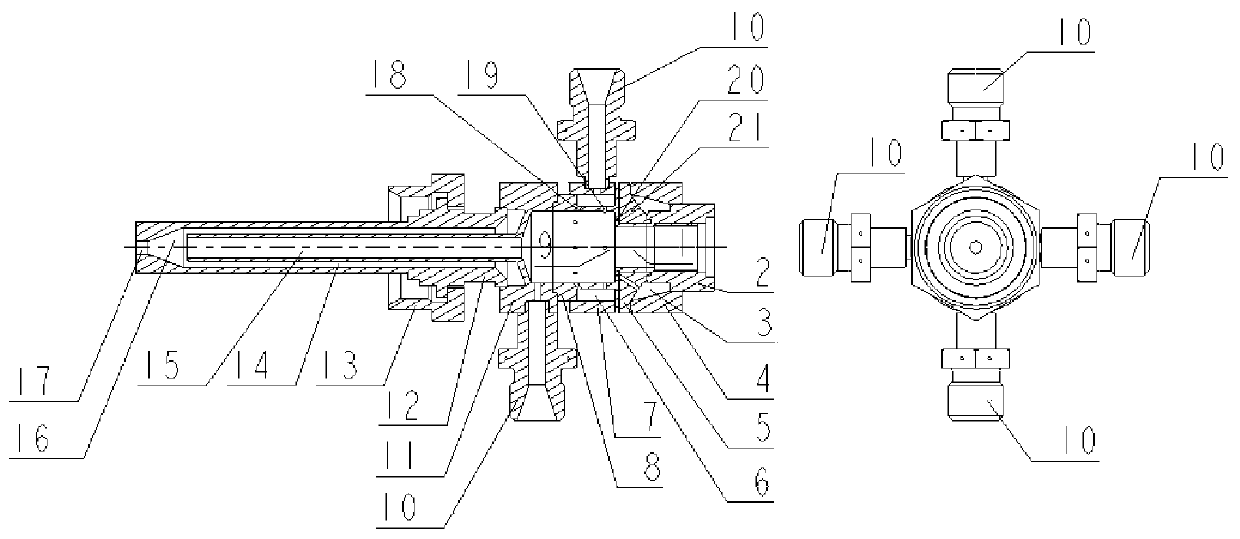 Gas-oxygen/gas-methane torch igniter