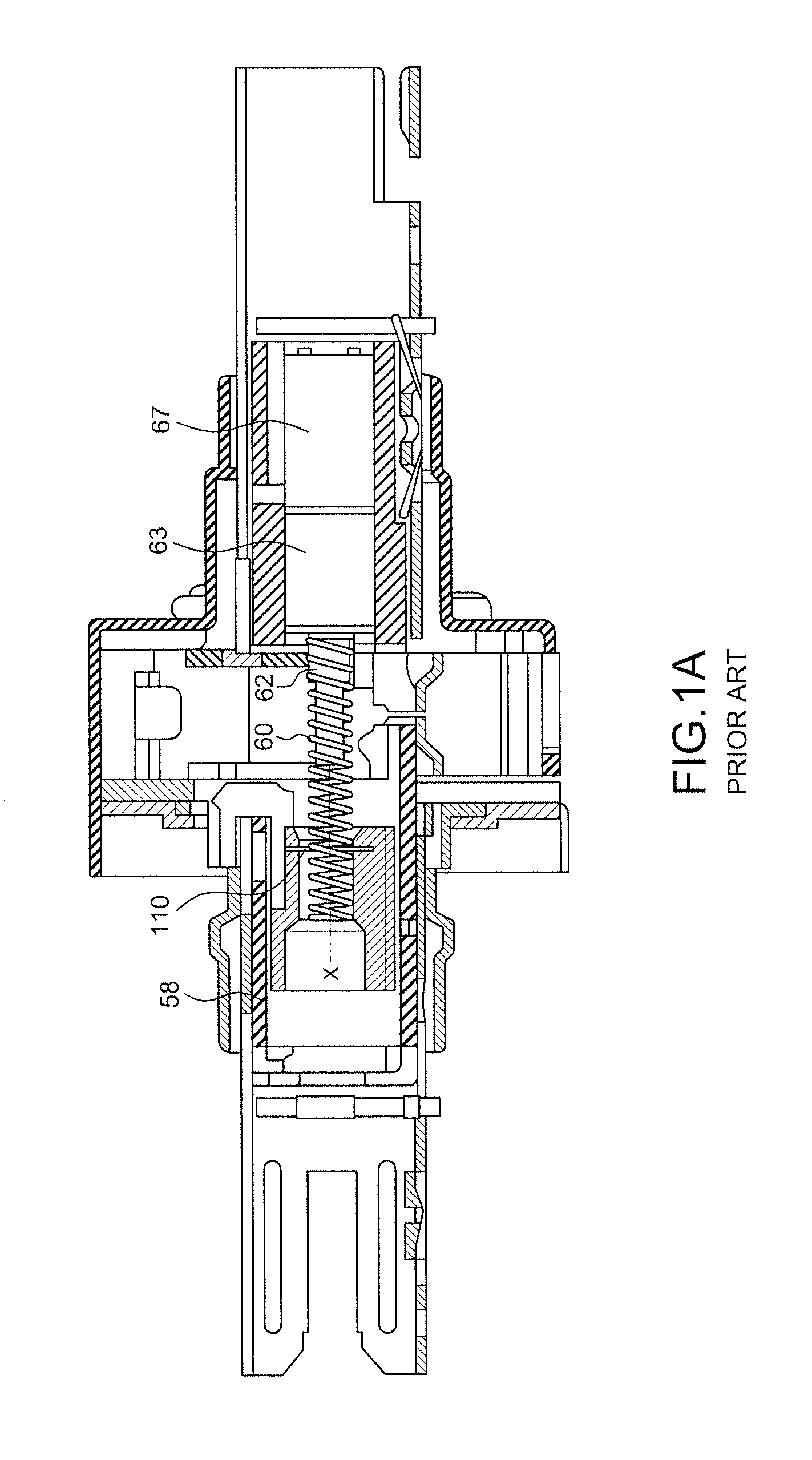 Driving device for an electric lock latch