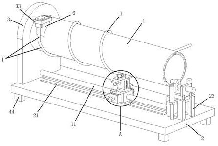 Bending device for heat exchanger machining and bending method of heat exchanger