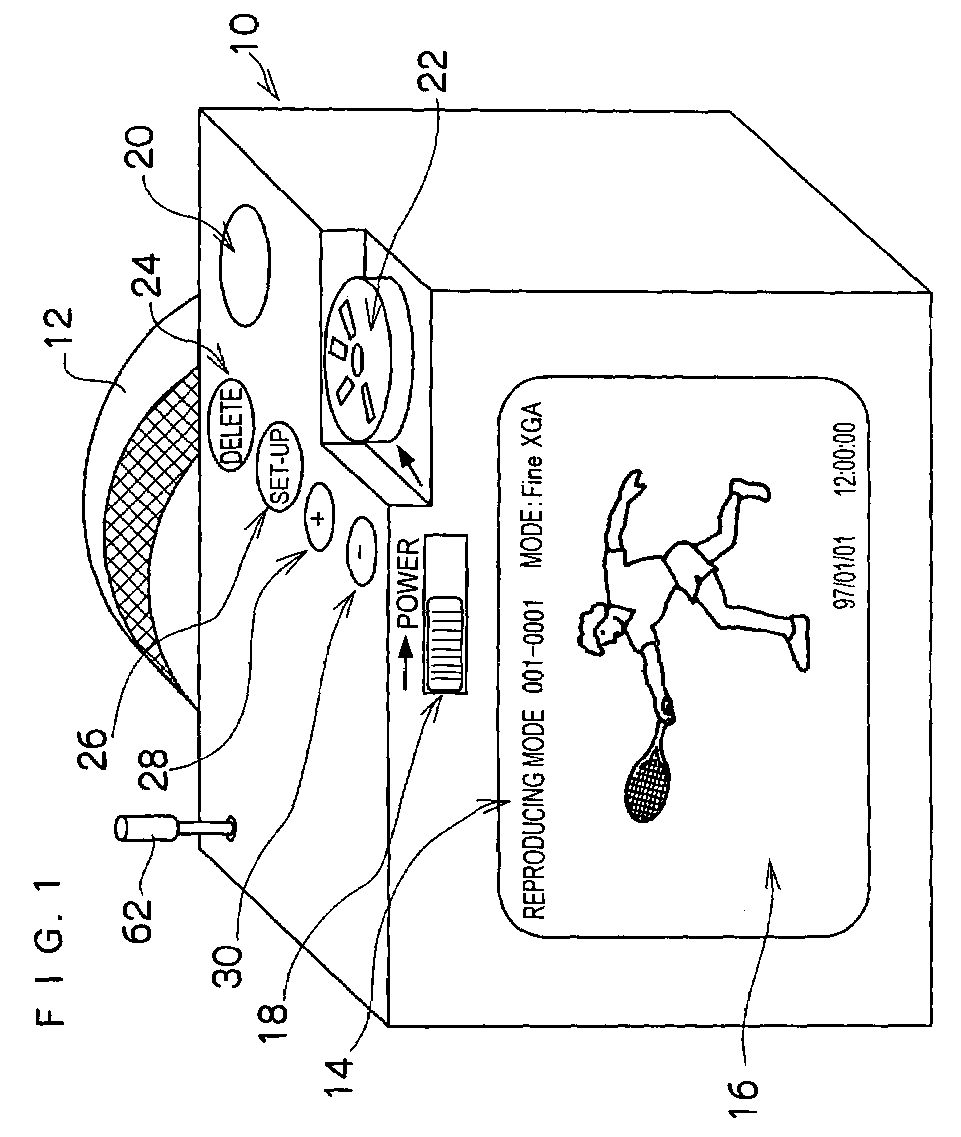 Image pick-up information transmitting system and remote control method for an information transmitting system