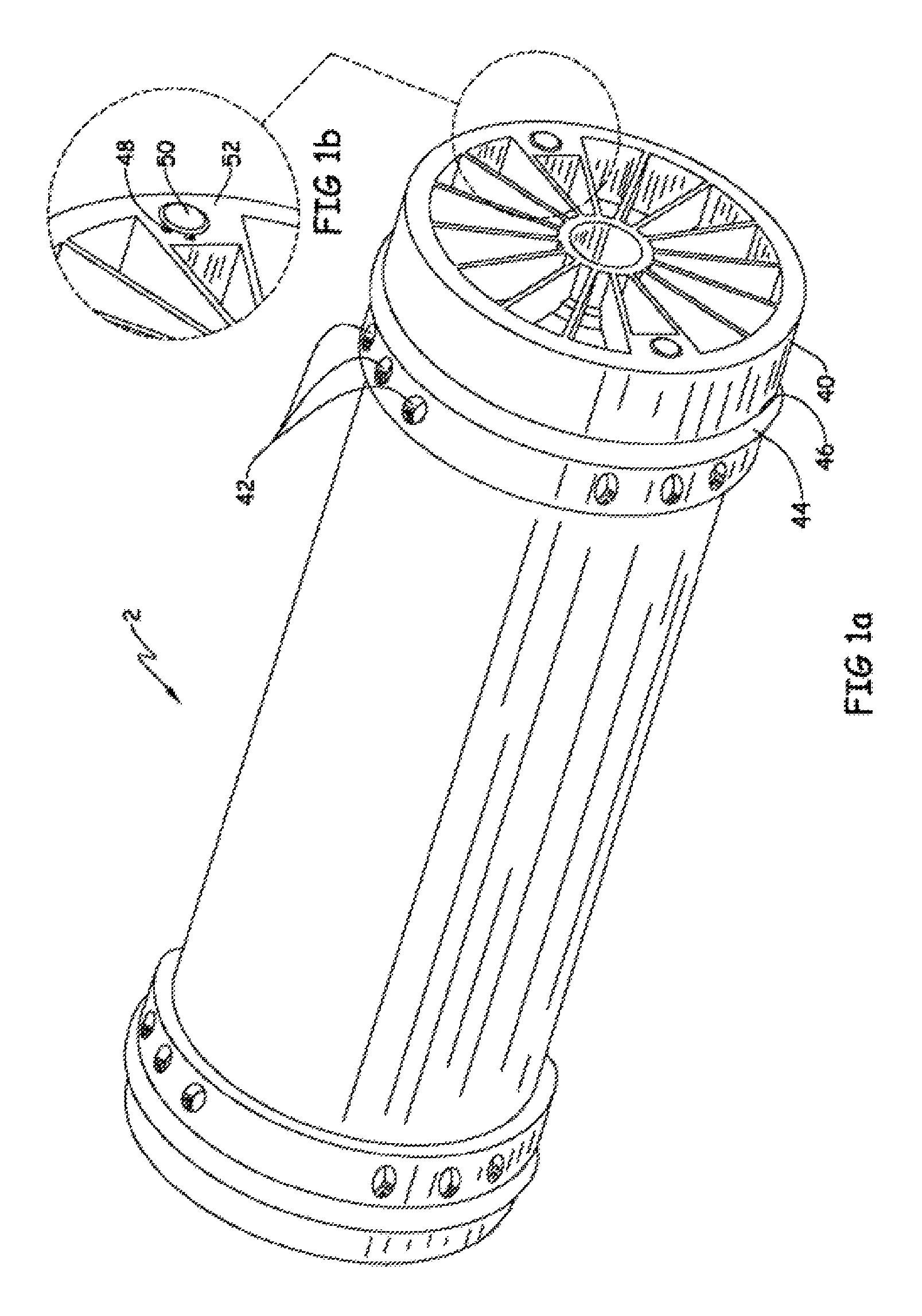 Spiral wound element and seal assembly