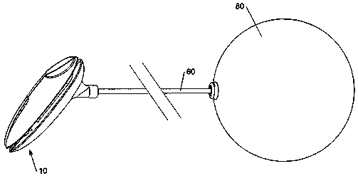 A handle with adjustable rope length and fitness and sports equipment with handle