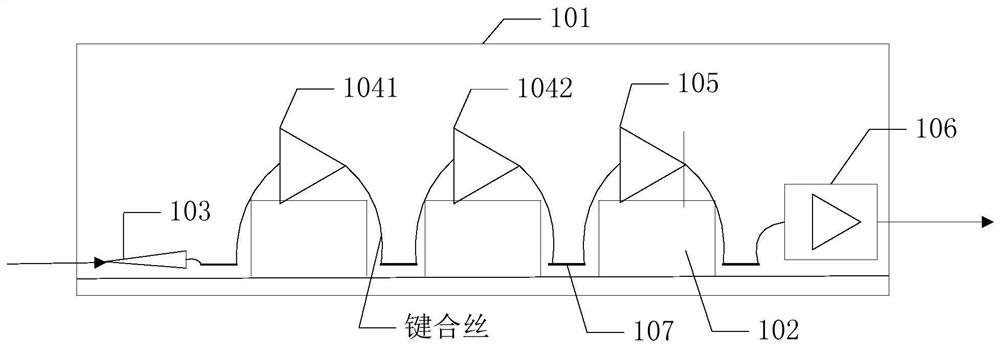 Radiometer front-end structure and terminal equipment