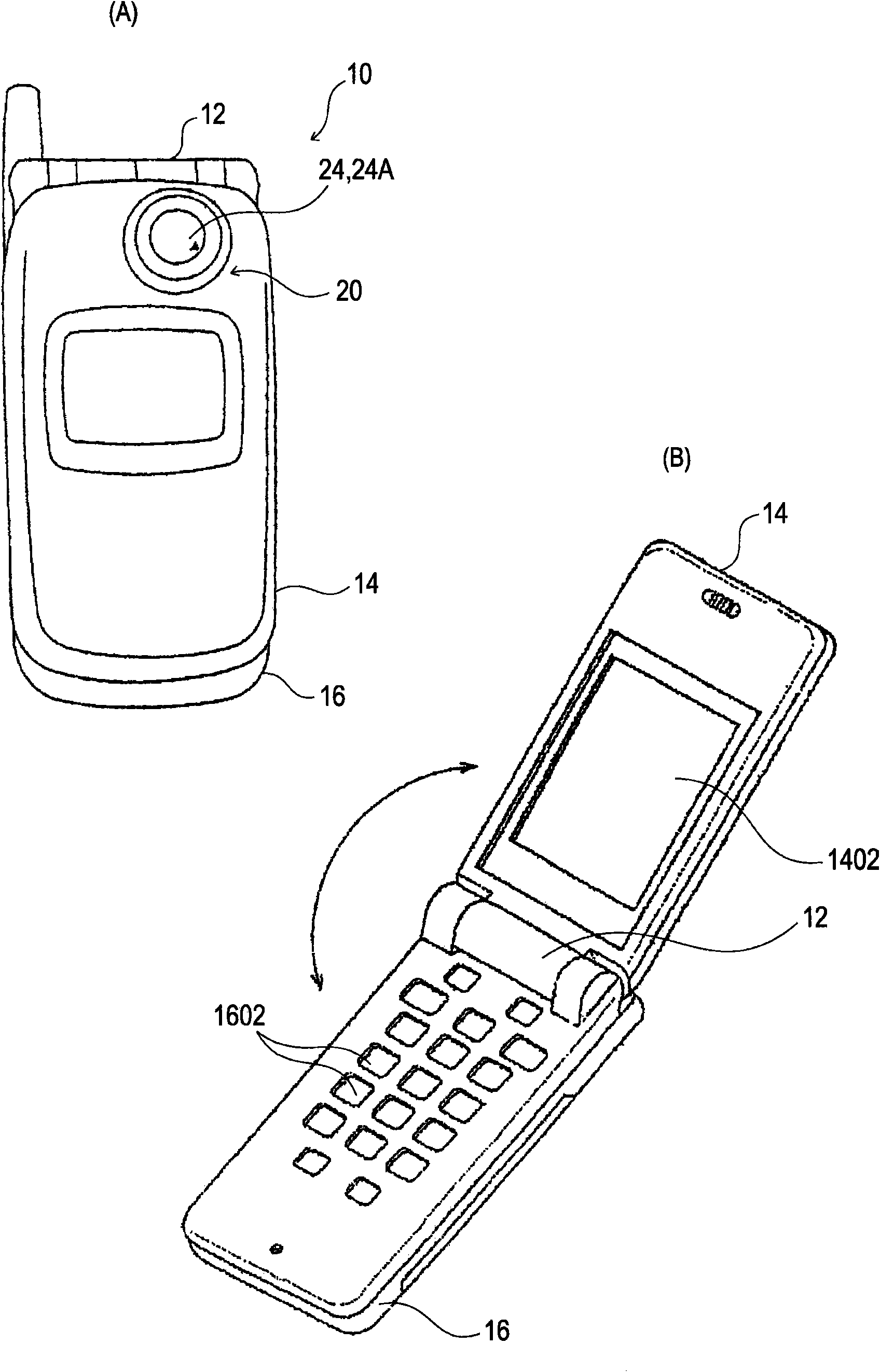 Camera module, and imaging device