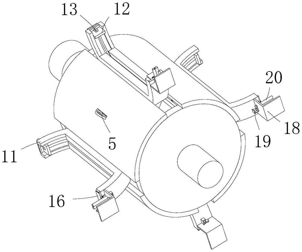 Metal hose winding and packaging device