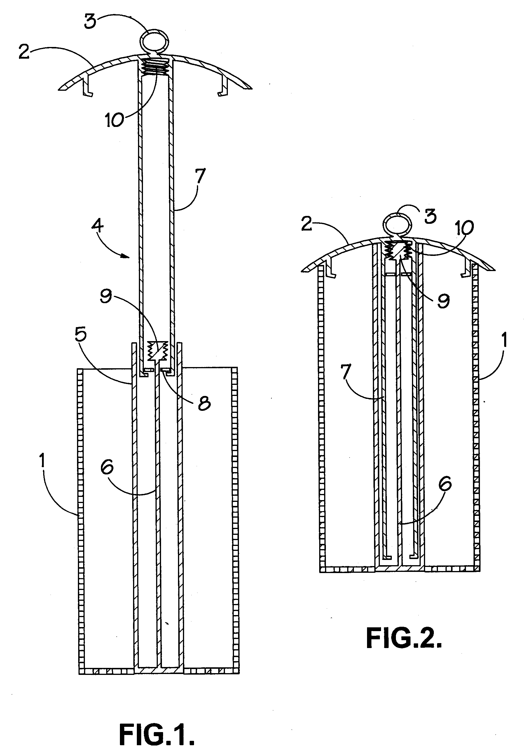 Telescopic bird feeder