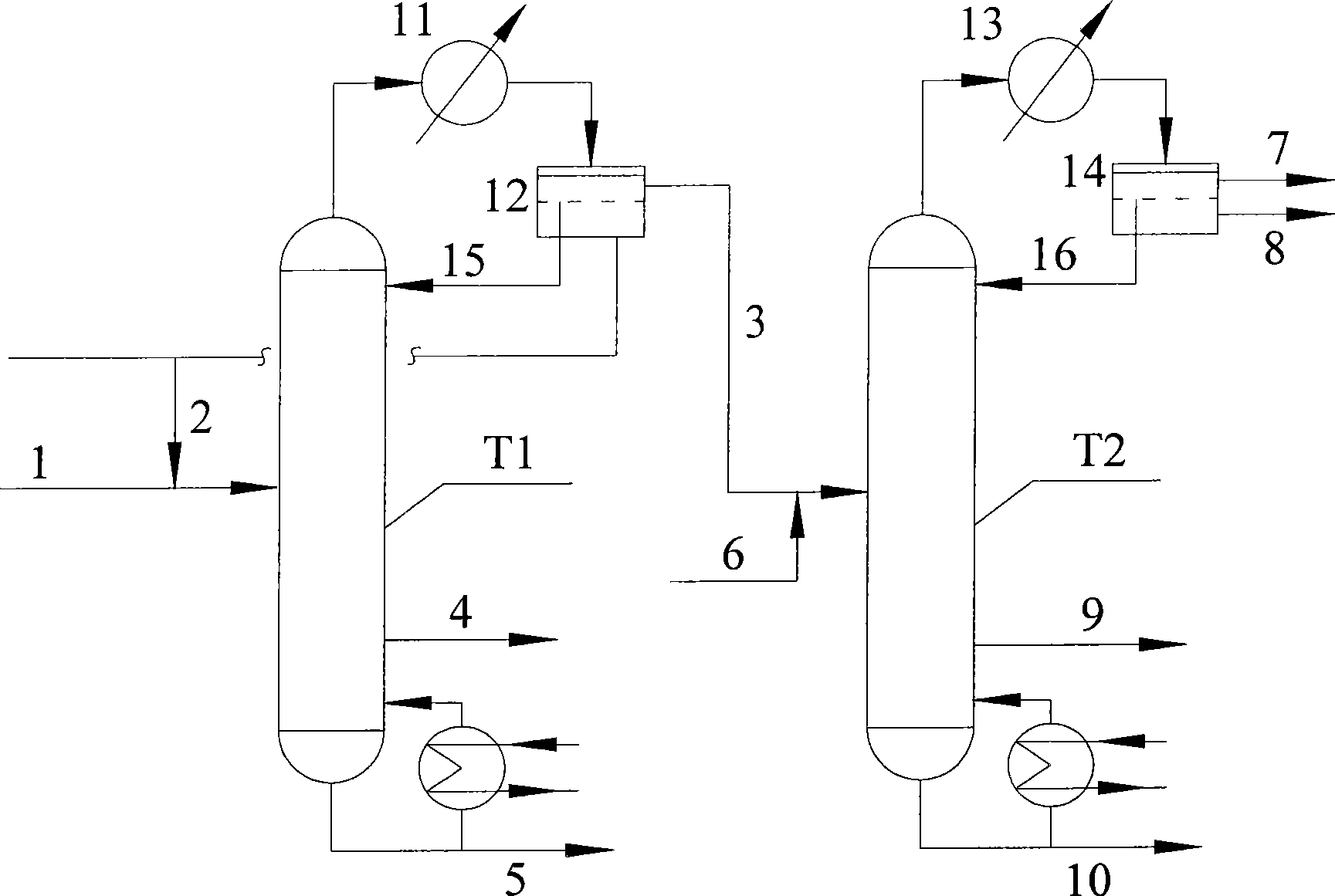 Method for separating acetic acid and sec-butyl acetate from reaction products
