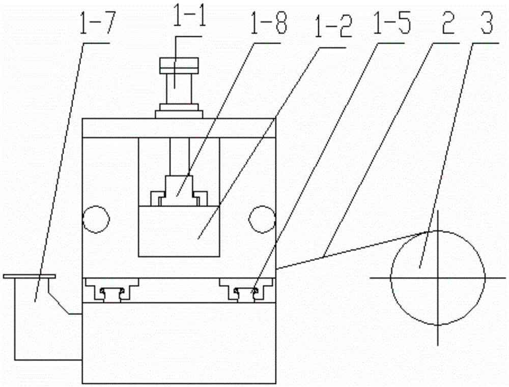 Tension pressing plate structure and intelligent control method thereof