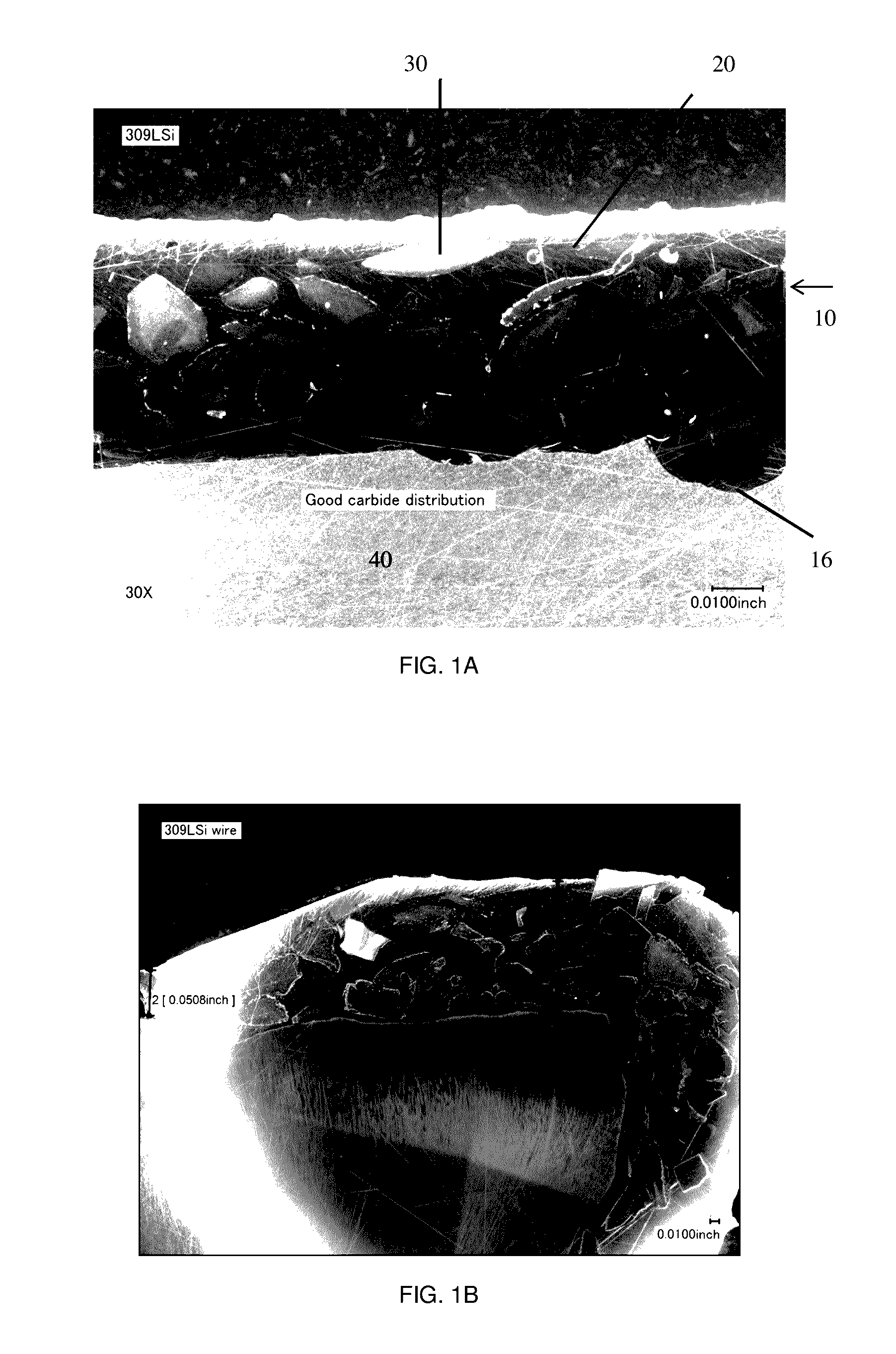 Hardfacing incorporating carbide particles