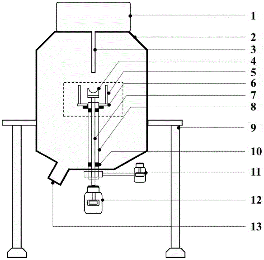 Combined type mechanical crushing centrifugal pelletization device