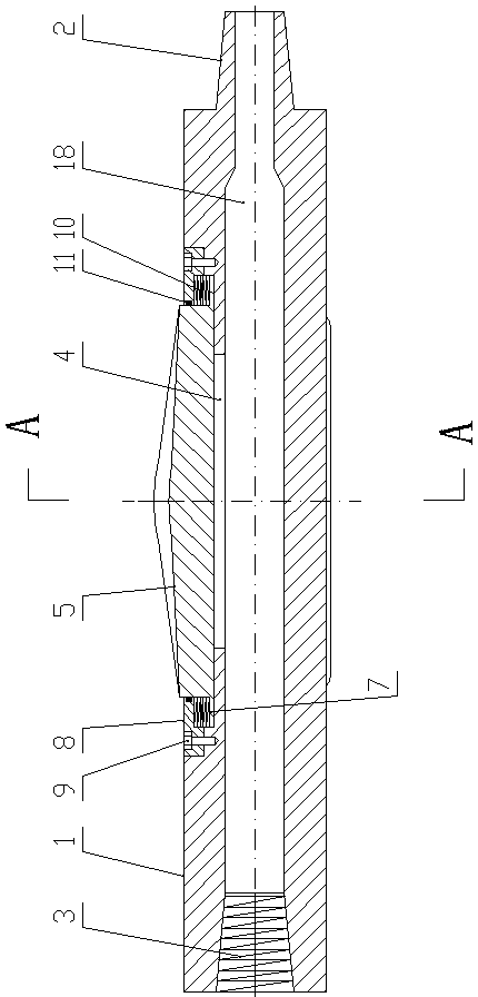 A coal seam drilling and fixing device