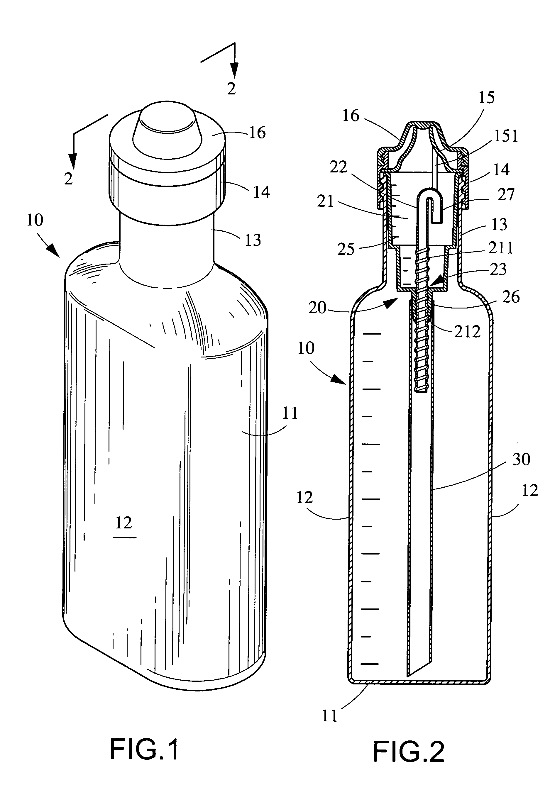 Bottle with constant liquid pouring device