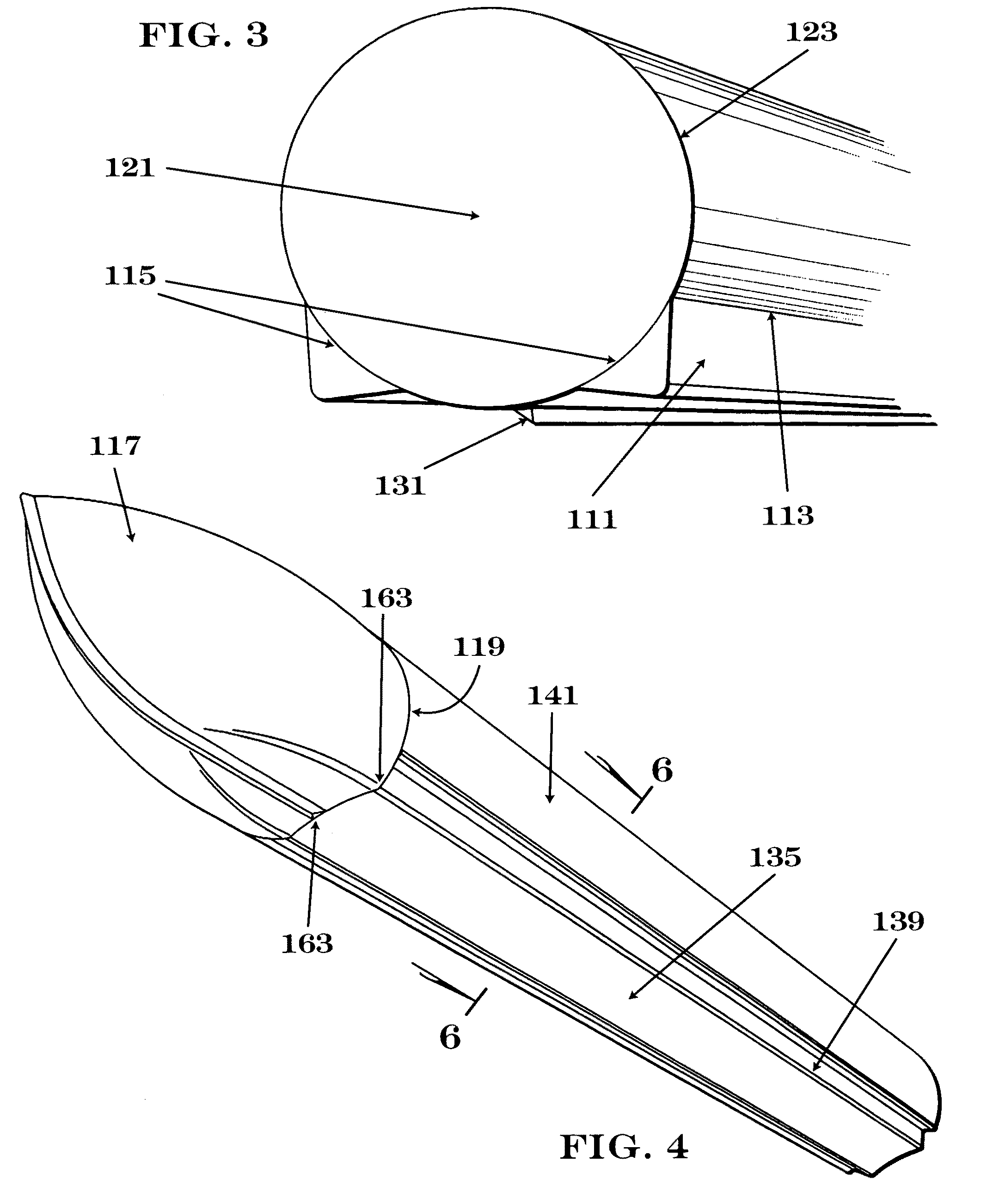 Pontoon with integrated lifting strake and method for making the same