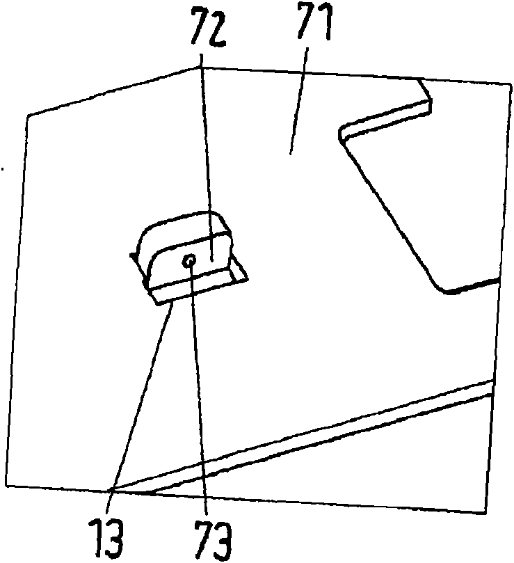 Installation switch device with protective device