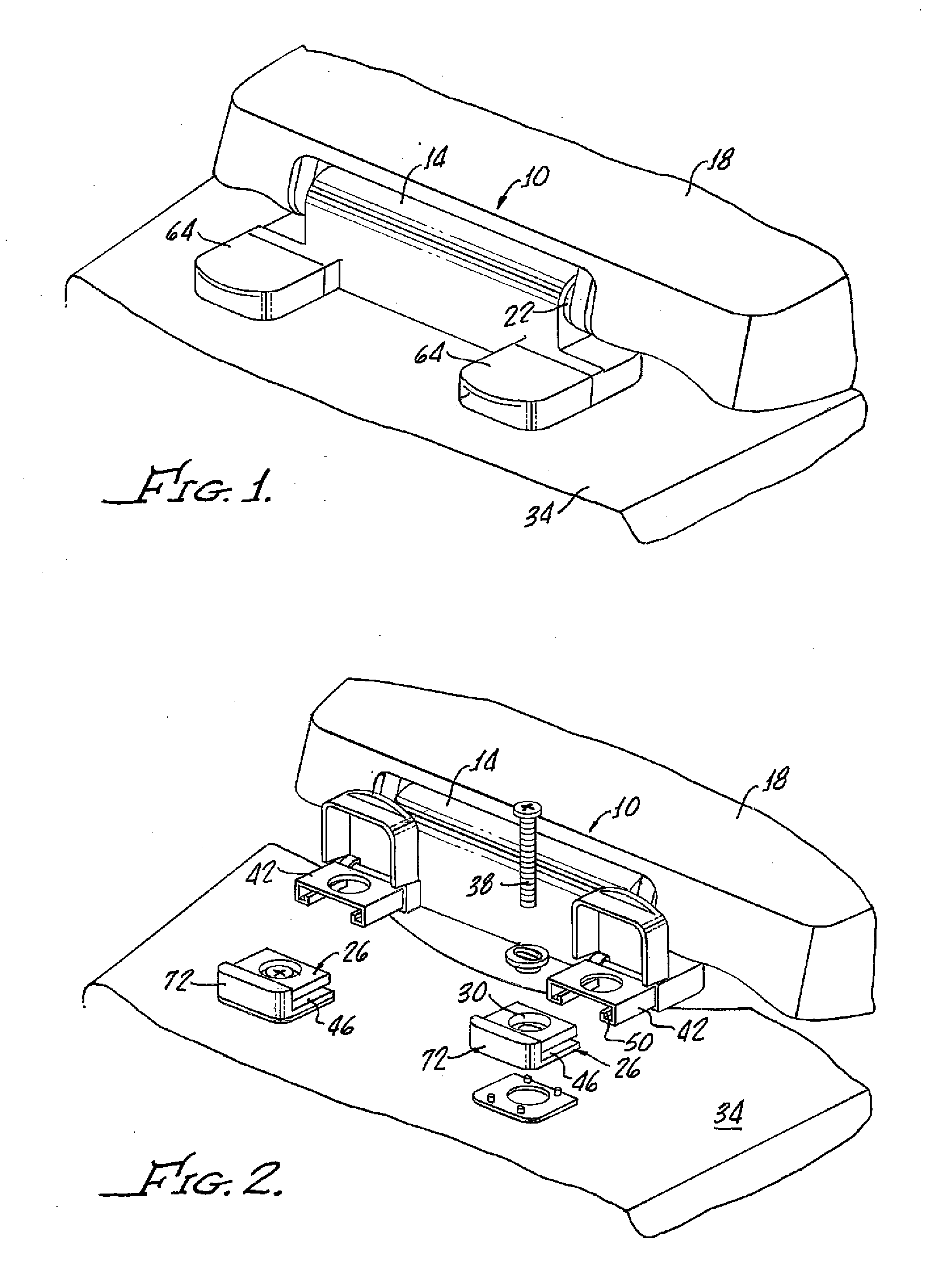 Lift-off hinge with attached hinge cover