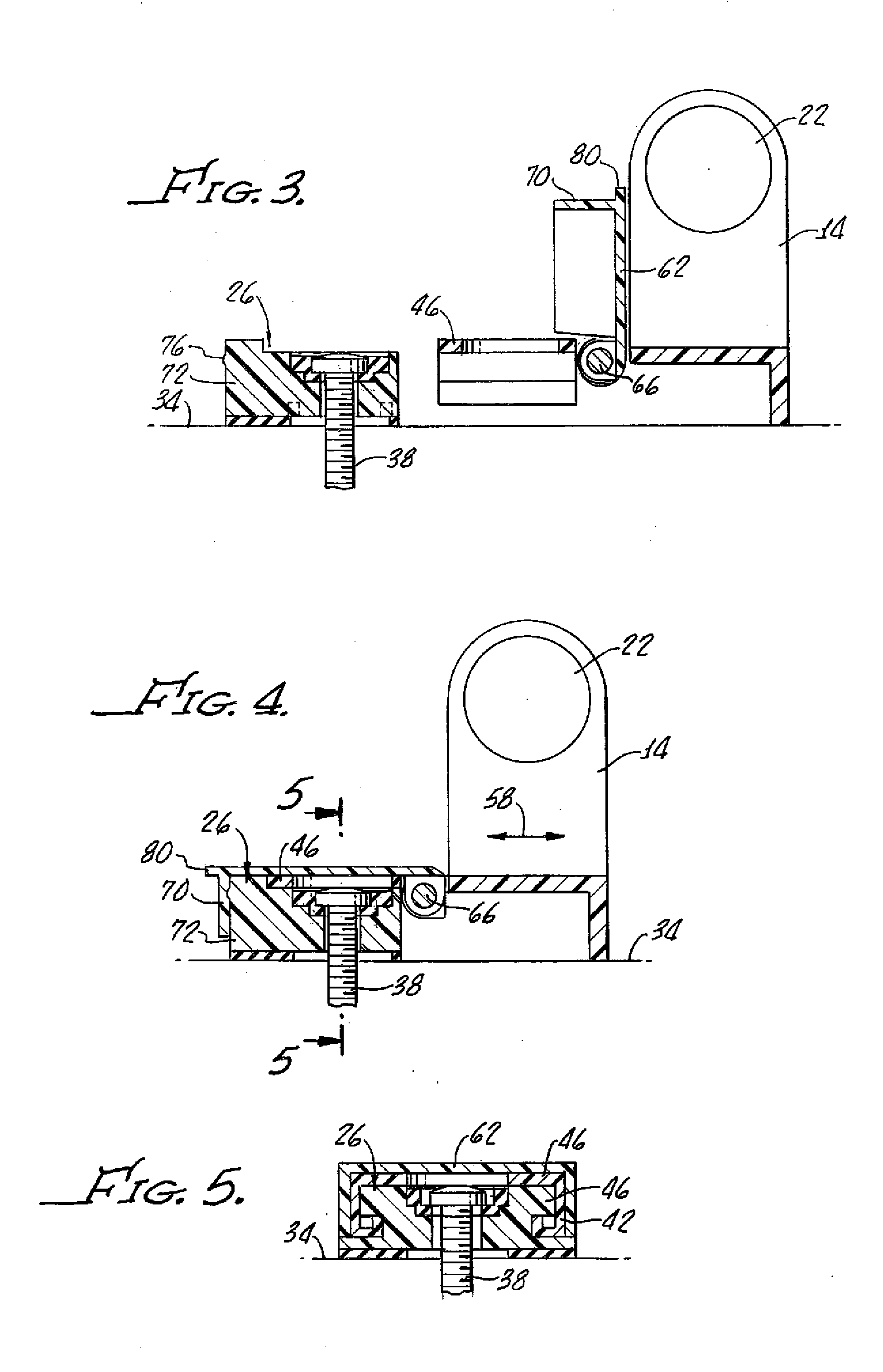 Lift-off hinge with attached hinge cover