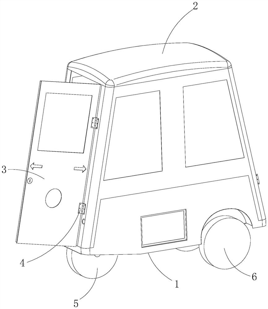 Vehicle with forward and backward riding channel