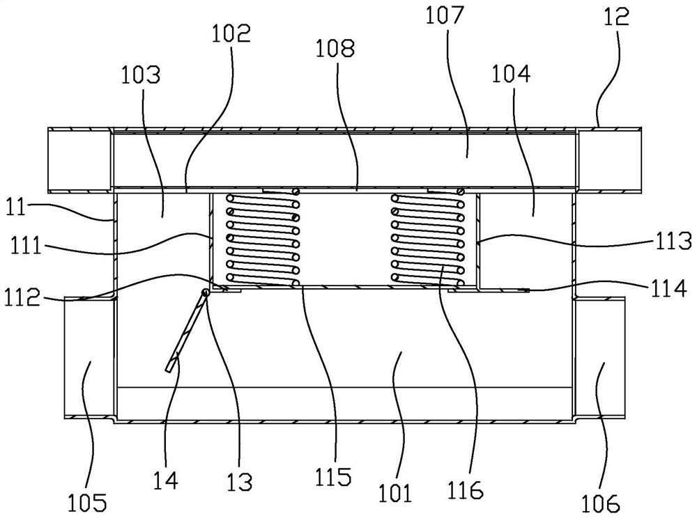 Exhaust waste heat recovery device and automobile