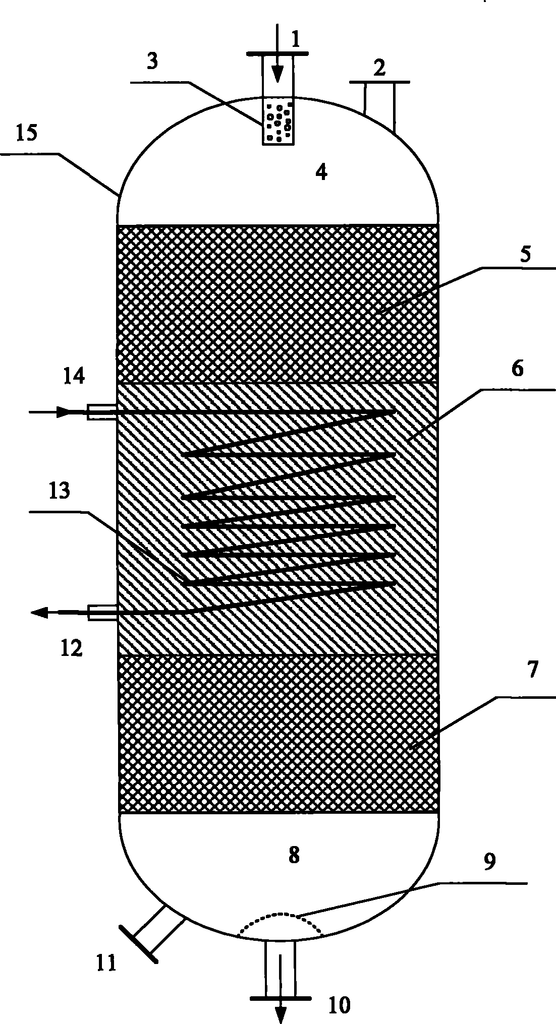 Method for preparing oxalate through CO catalytic coupling reaction