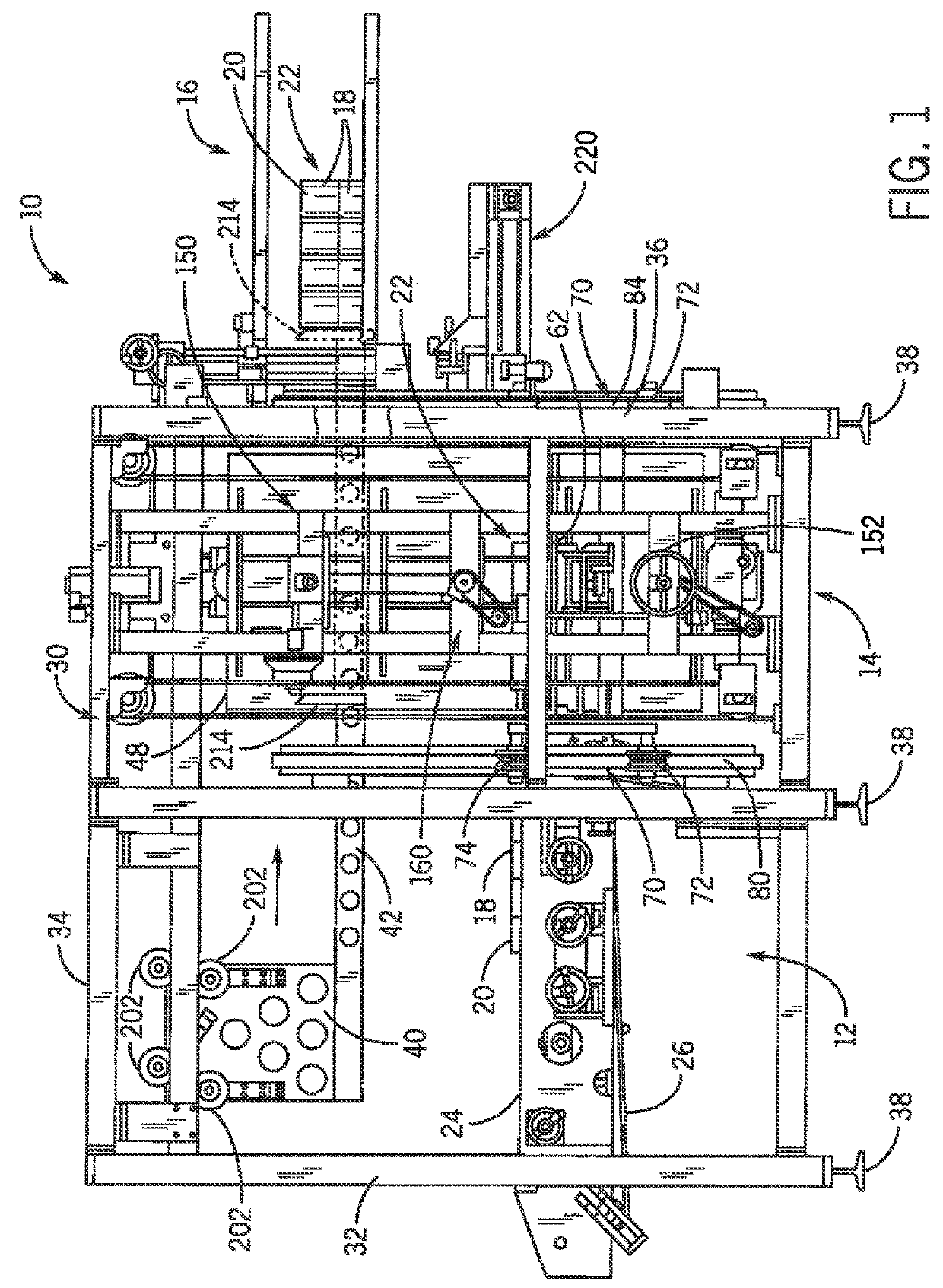 Article stacking and packaging system